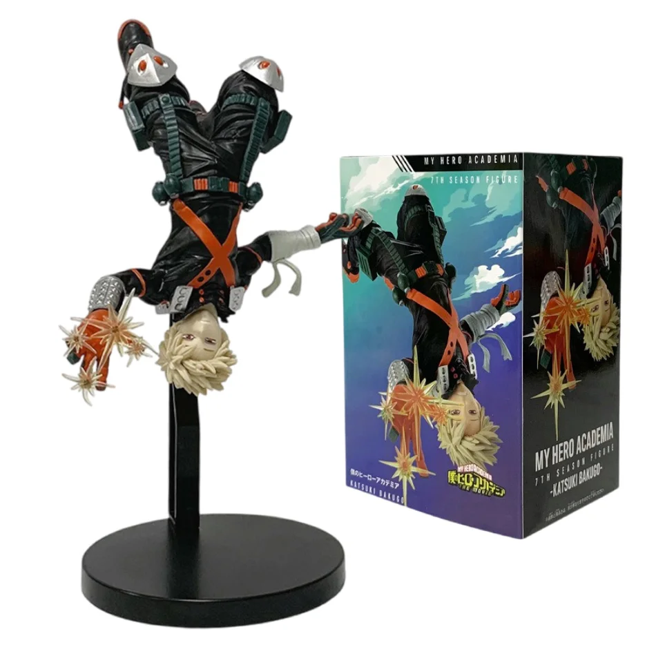 Anime 12-22cm My Hero Academia 4-częściowy zestaw Bakugou Katsuki Midoriya Izuku Figurki Akcji Model Filmowy Zabawka Prezent na Urodziny Boże Narodzenie