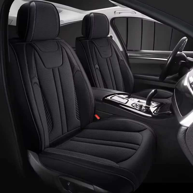 Universal Car Seat Cushion Napa Leather Breathable High End Four Season Standard Version Auto Interior Accessories