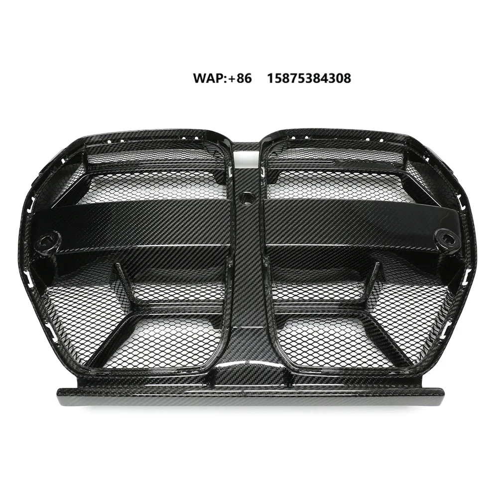 High Quality Car Grills Carbon Fiber CSL Style Front Central Grille for  NewM3 G80 G81 M4 G82 G83 2020-2025 Dry Carbon Fiber