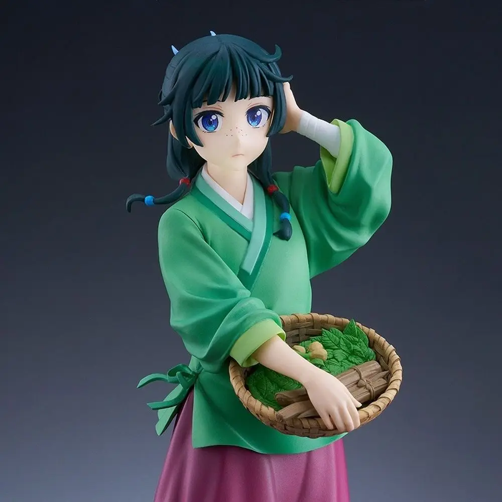 Anime The Apothecary Diaries Maomao Figur PVC Actionfigur Sammlermodell Spielzeug Mädchen im Grünen Kleid Desktop-Ornament Geschenk