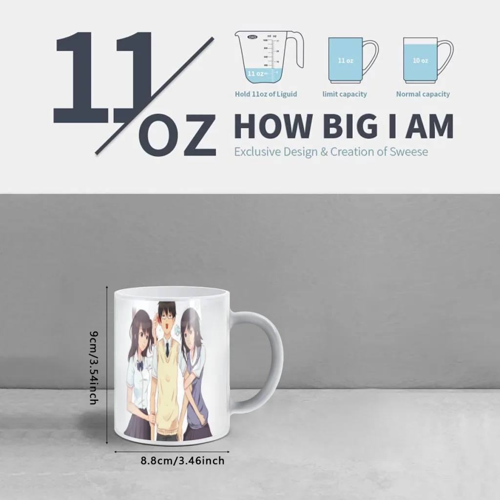 Seiren Free shipping Mug Changing Color Ceramic Coffee Mugs Magic Tea Cup Best Gift For Your Friends