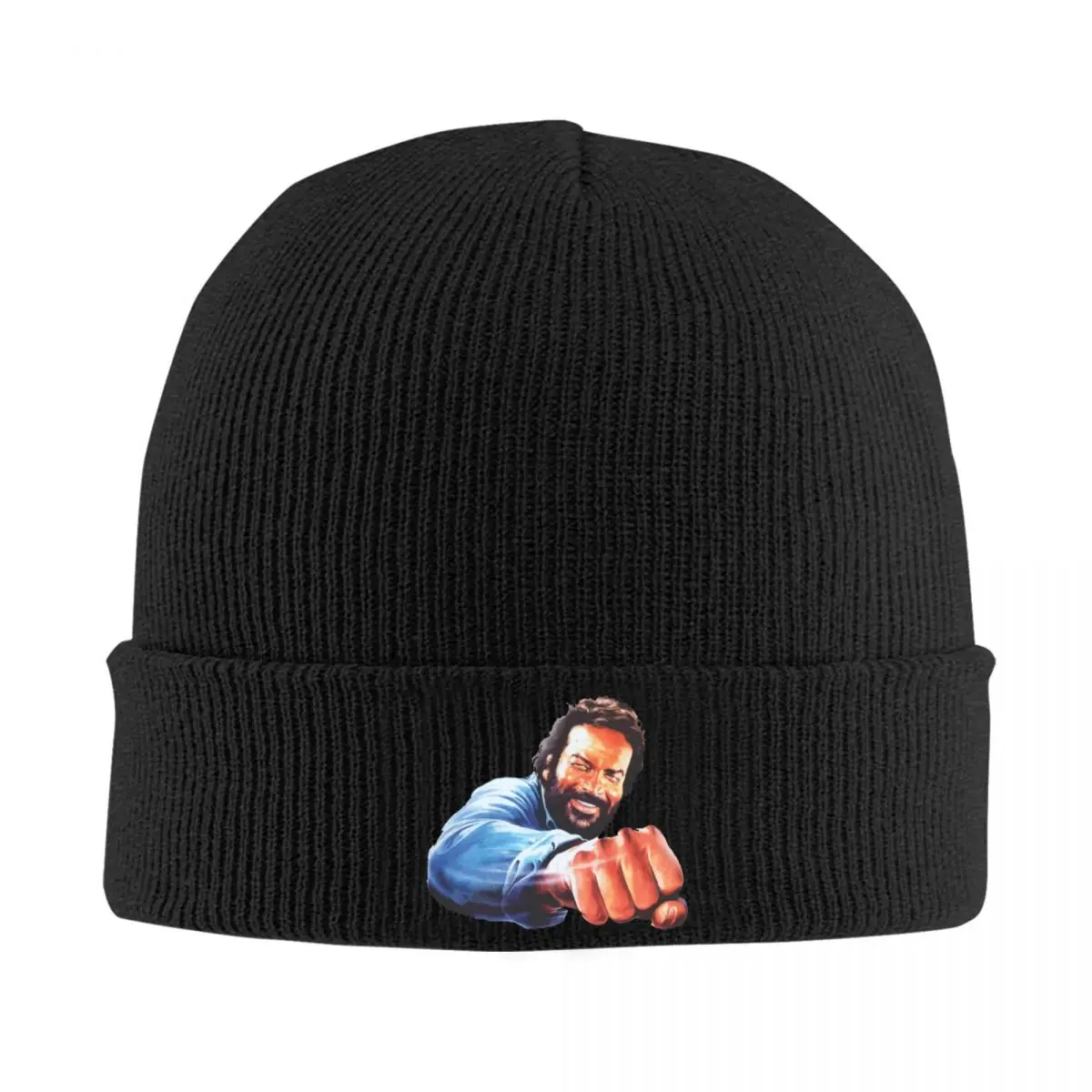 Legend Bud Spencer Knitted Hats Quality Beanie Graphic Unisex Headwear Knitted Caps