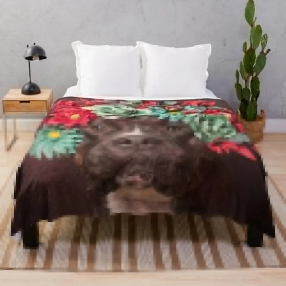 Flower Power, Molly Throw Blanket Cute anime Luxury Thicken Blankets