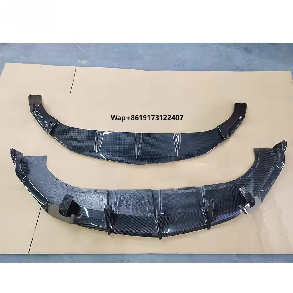 

High Quality Top Style Carbon Fiber Perfect Fitment Front Bumper Lip For Urus