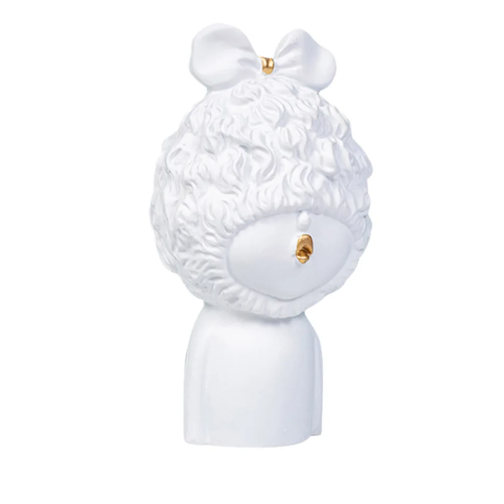 

1Pcs Resin Sculpture Decorative Ornament Desktop Adorn Creative Figure Statue Decor Craft Home Adornment