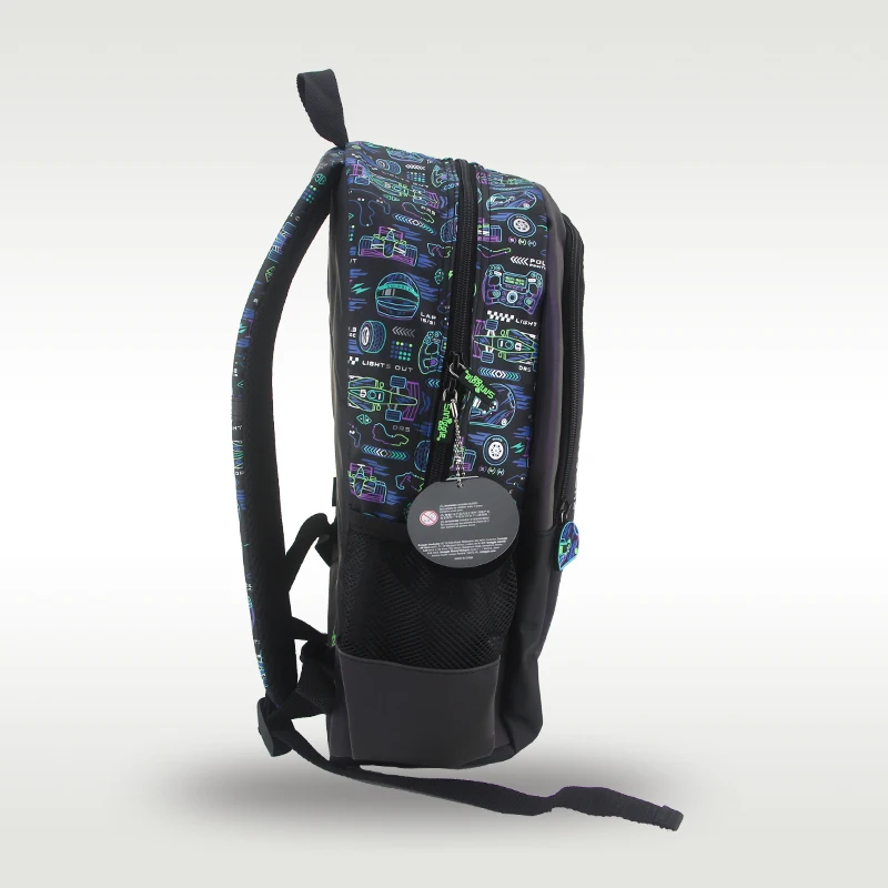 حقيبة مدرسية للأطفال حقيبة كتف للأولاد مقاس 16 بوصة #3