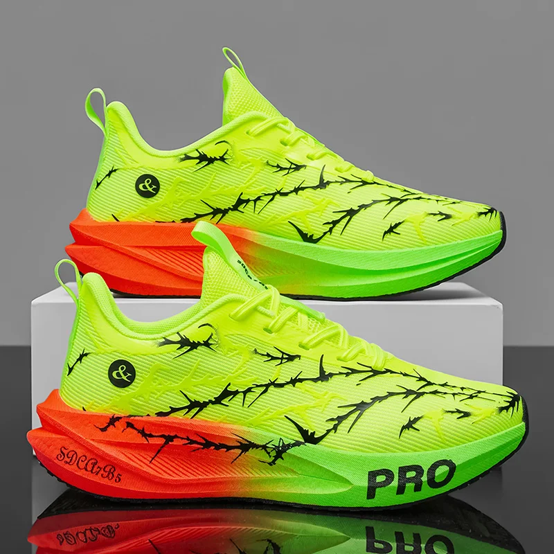 Professional Marathon Running Shoes for Men Breathable Cushioned Sports Tennis Sneakers Outdoor Women Jogging Training Shoes