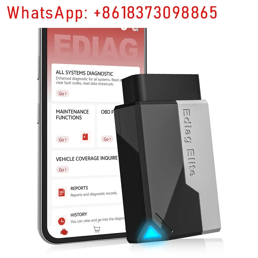 EDIAG Elite Todos los sistemas Herramienta de diagnóstico automotriz 15 Reinicta todos los diagnóstico automotriz 2 Código de escáner Actualización gratuita