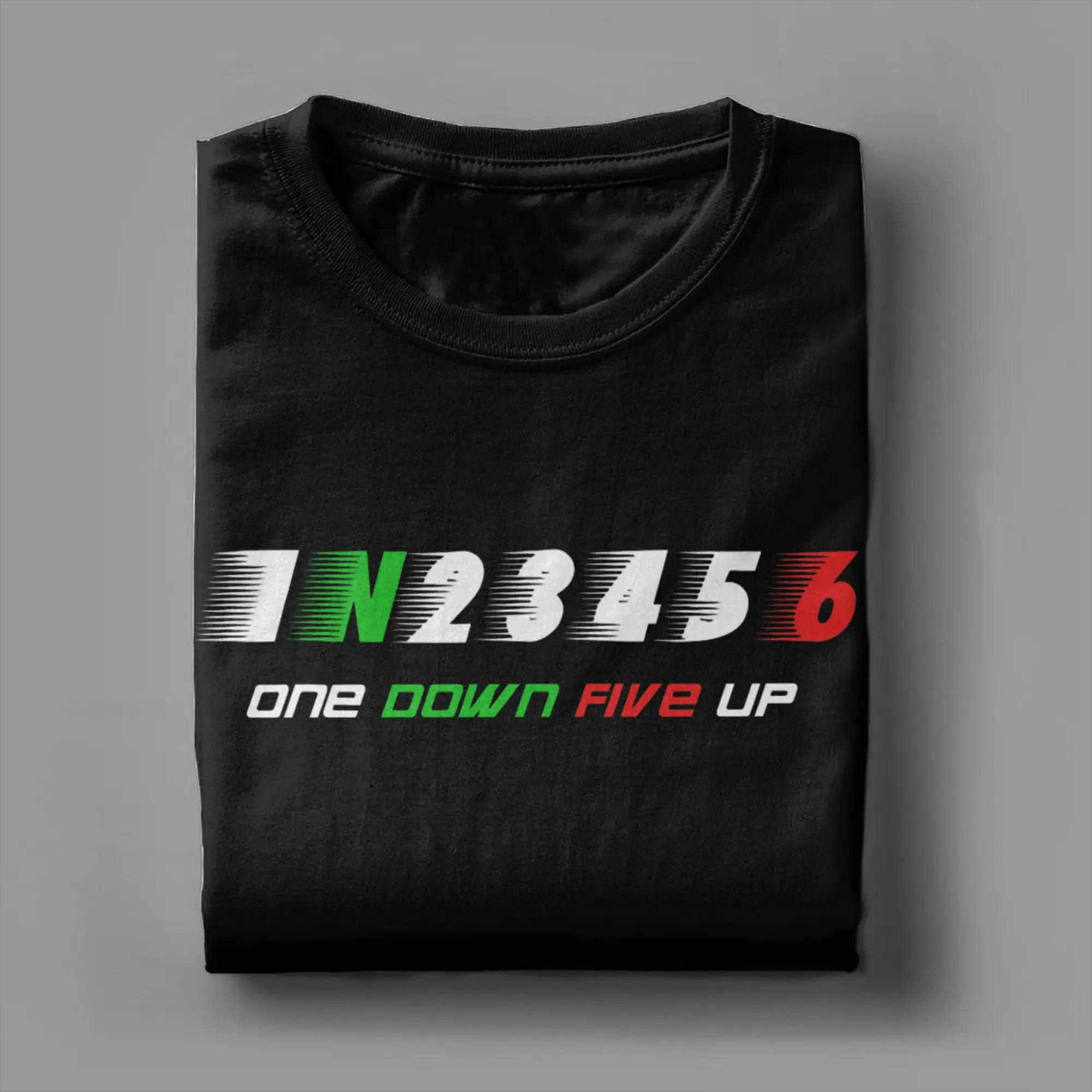 メンズ用オートバイギアTシャツ、綿100%クルーネック、ライドモトバイクチョッパー1N23456、半袖Tシャツ