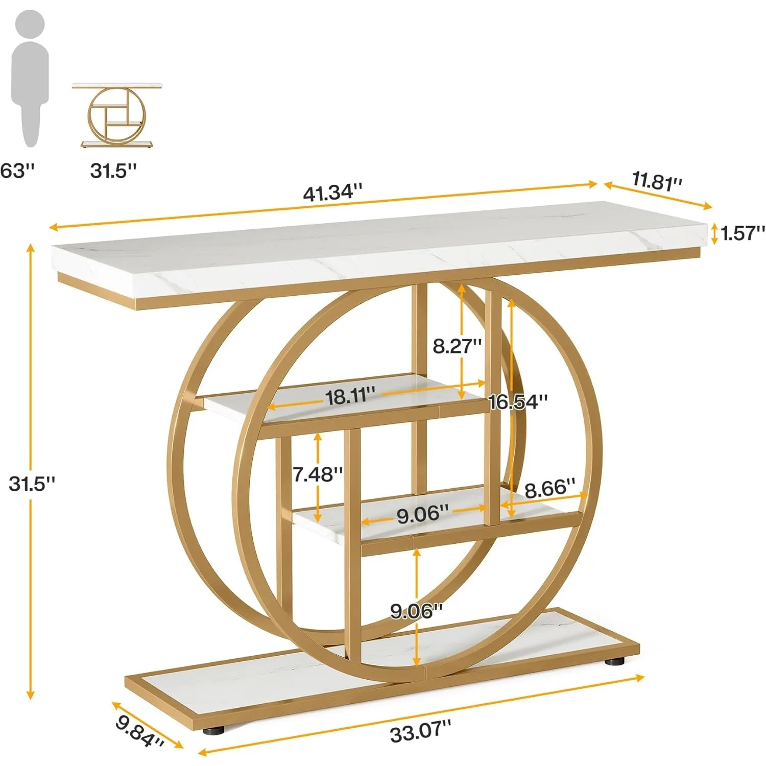 Thumbnail 3 - #3 Narrow Accent Tables Comparison Guide