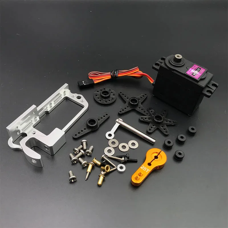 Servo Parabolische Schalter Gerät Luft Fahrzeug Werfen Gerät Tarot Spender Mit Servo Arm Für Fernbedienung Autos Drone MG996