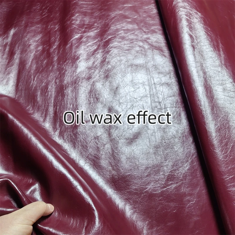 1.1/1.2mm černá červená voskované cowhide. první vrstva leather. opravdový kůže fabric. ruční DIY pro bags. full-sheet řezací