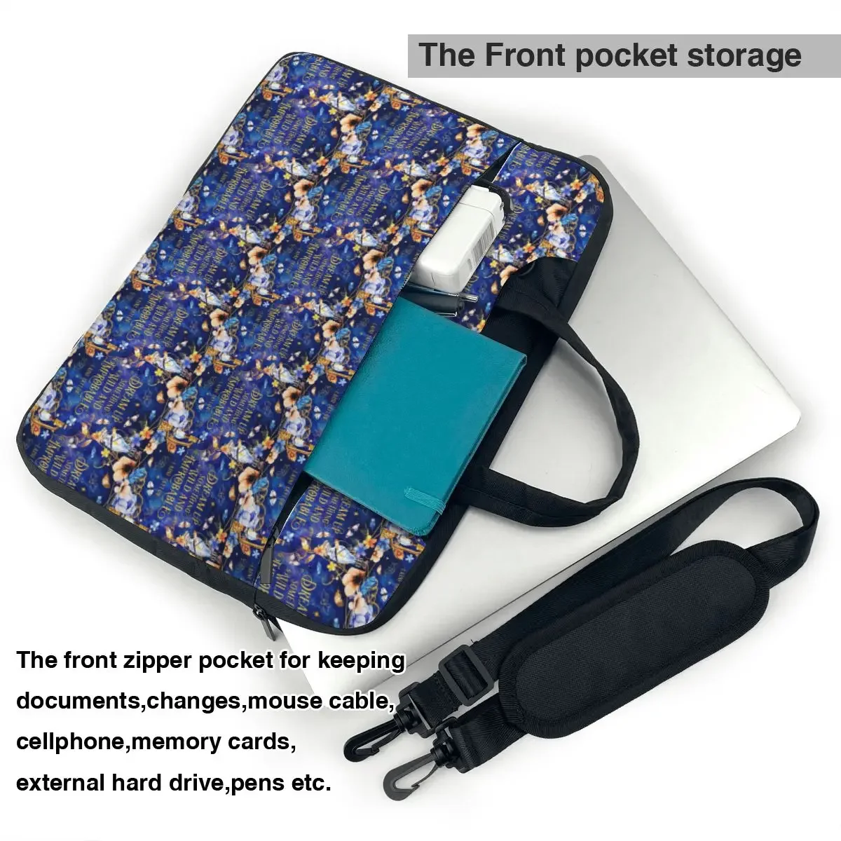 Dream Up Crossbody Laptop Bag Case Computer Bag 13 14 15.6 Inch Notebook Pouch for Macbook Pro 3