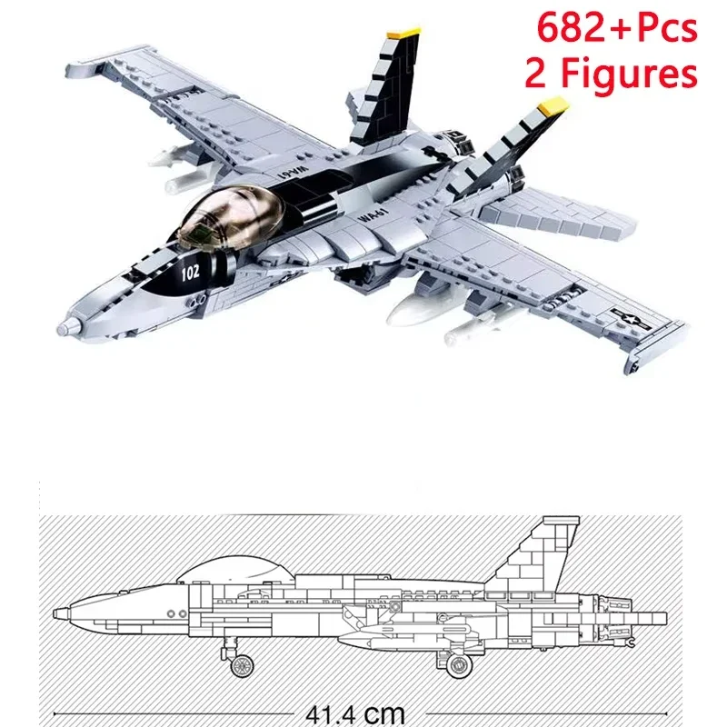 WW2 المسلحة هليكوبتر نموذج اللبنات لعبة عسكرية غير مرئية القتالية KA50 KA-52S طائرة مقاتلة لعبة الطوب للأطفال الأولاد #5