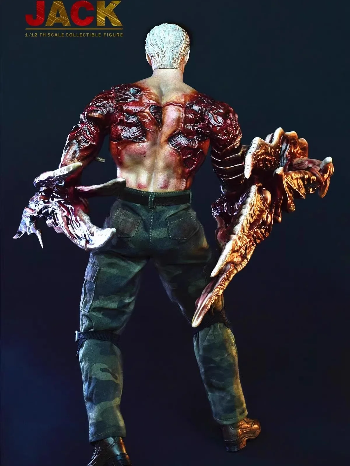 In Stock BY-G04 1/12 Scale Male Soldier Jack Krauser Detail Restoration 6inch Action Figure Full Set Doll Toys For Fans Gift