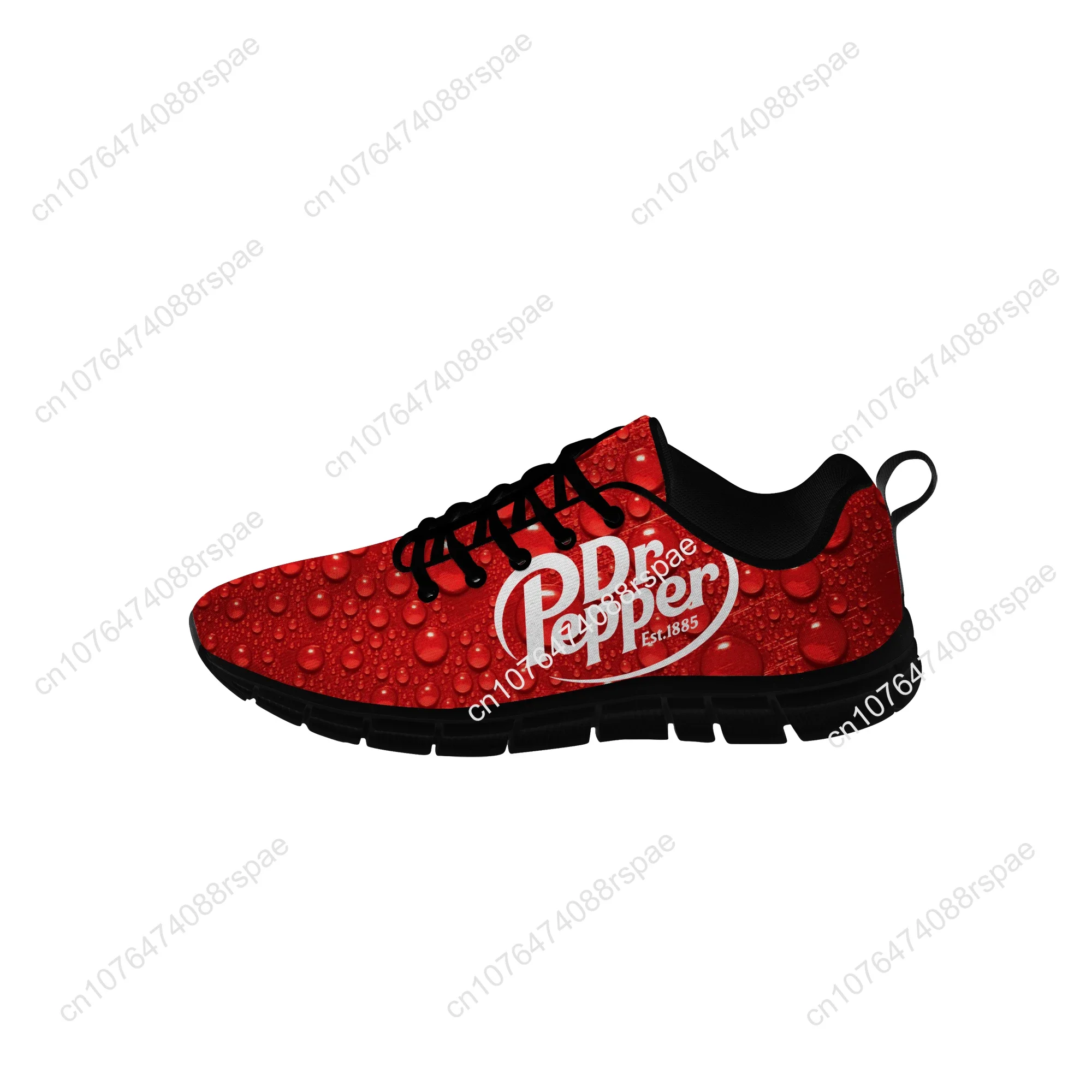 DR Pepper Sneakers Mens Womens Teenager Casual Cloth Shoes Canvas Running 3D Print Shoes Cosplay Breathable Lightweight shoe