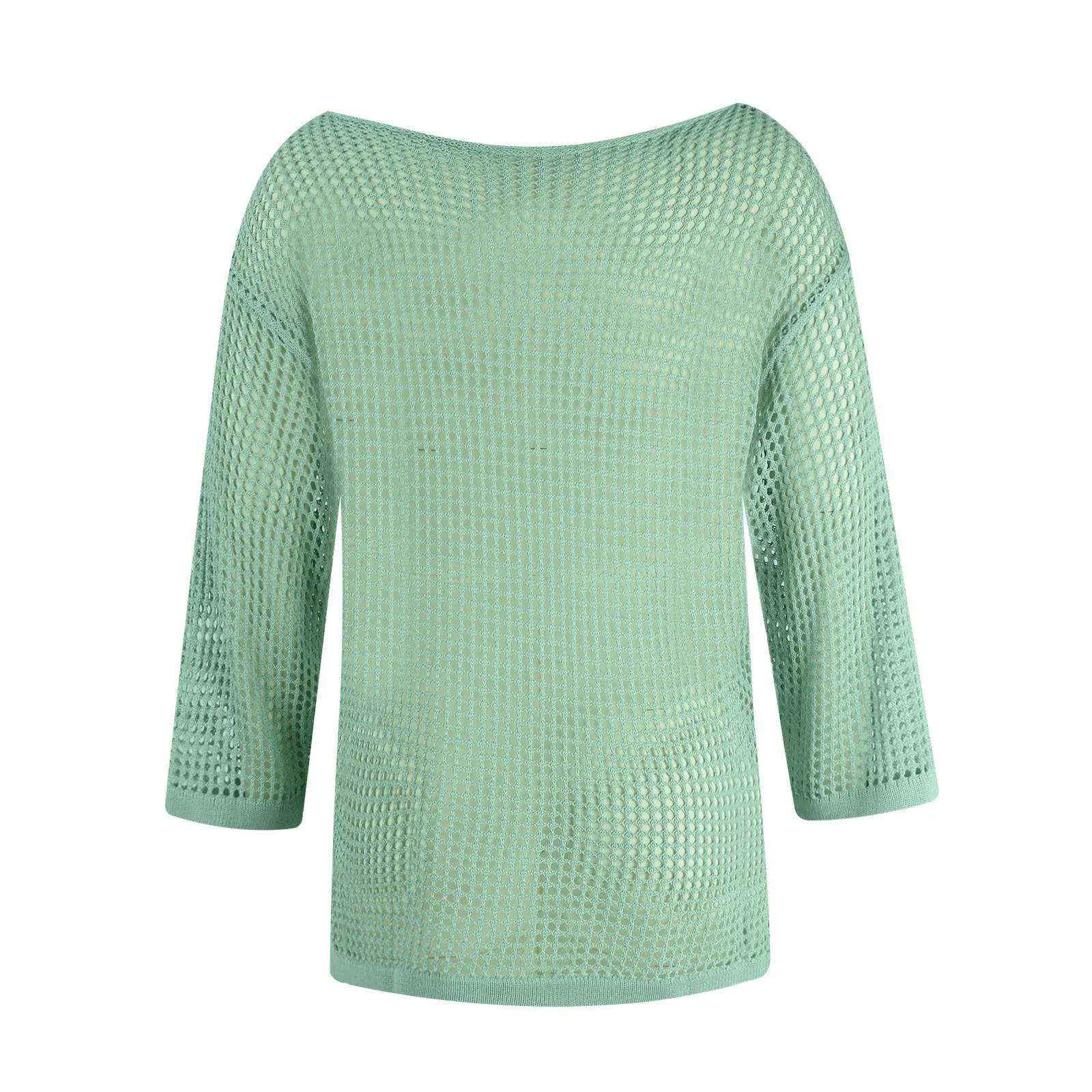 السباحة الكروشيه للنساء التستر ، الرقبة مغرفة ، طويلة الأكمام ، سترة بوهو ، ملابس بحر ، ثوب السباحة ، غطاء للشاطئ