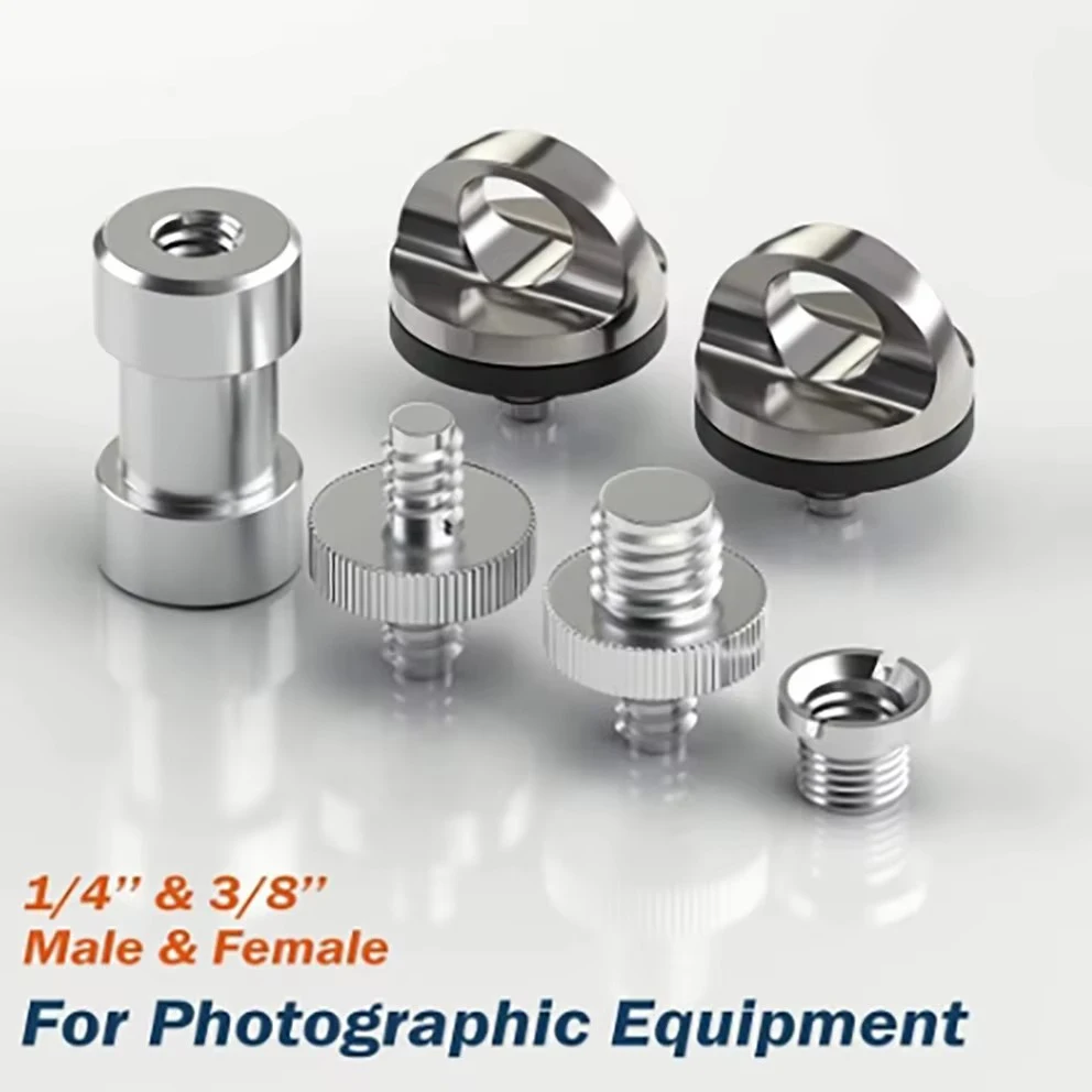 New Camera Screws, 22 Pcs Converter Threaded Screws Adapter Mount Set Camera/Tripod/ Monopod/Ballhead/ Light Stand/Quick Release