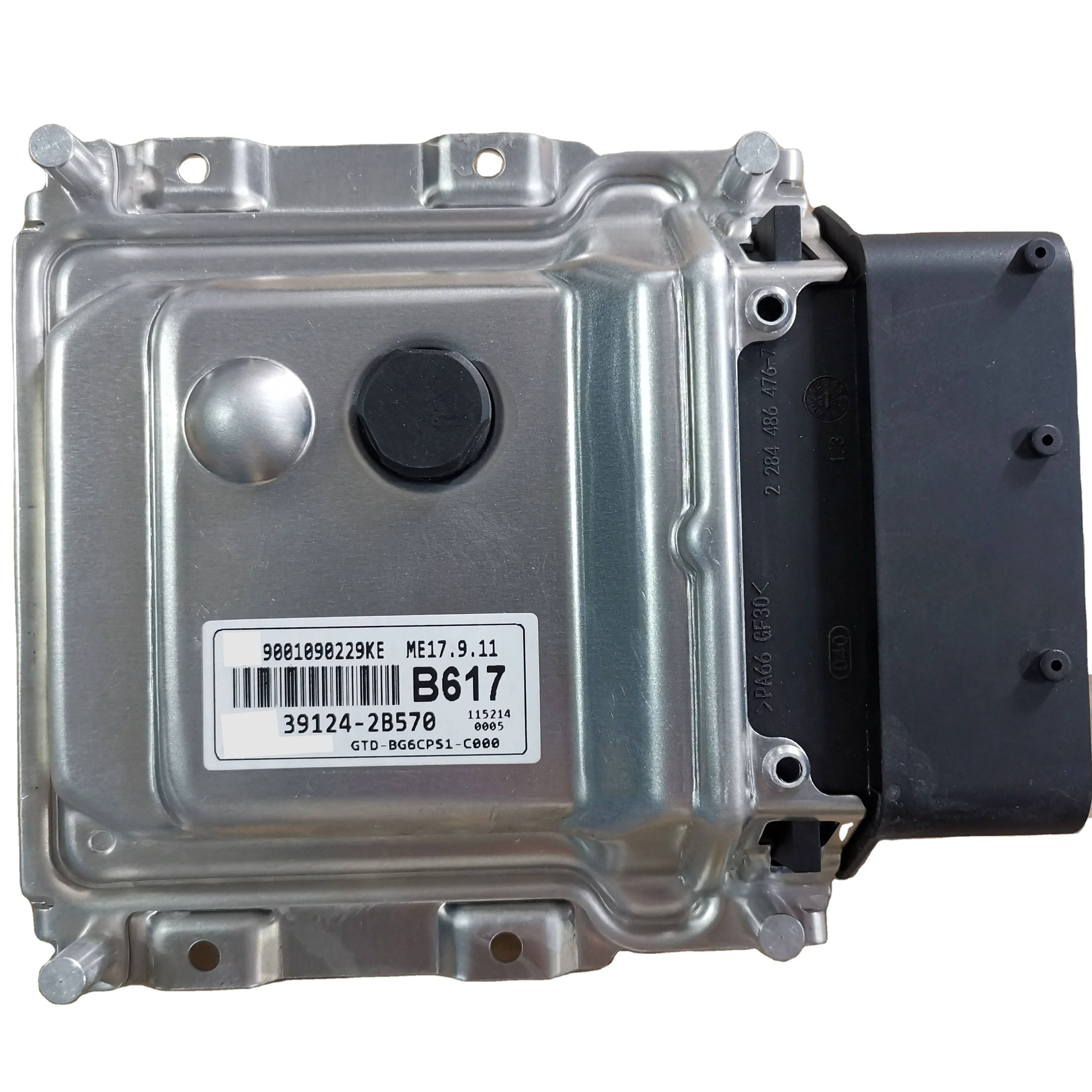 Módulo de controle do motor do carro, ECU 39124-2B570 B617 ME17.9.11 para Hyundai Elantra