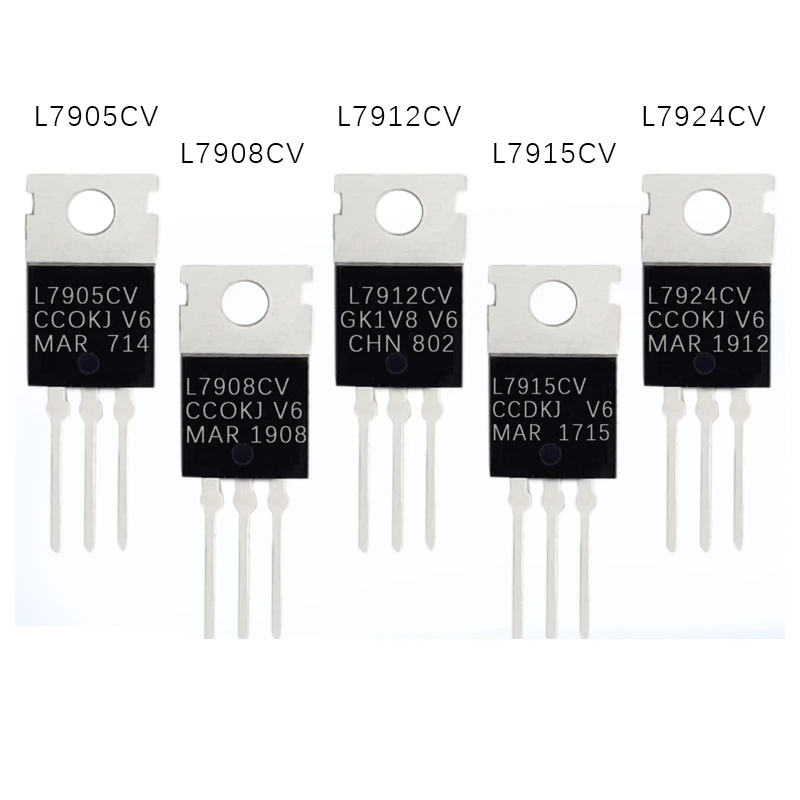 1 Buah L7905CV L7915CV L7912CV L7924CV L7908CV