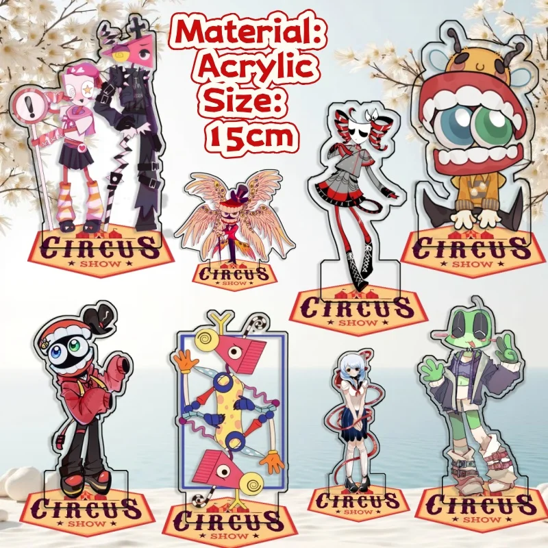 Standing Sign for The Amazing Digital Circus Caine Zooble PomniAcrylic SelfMade Cute Anime Game Desktop Decoration Toy Fans Gift