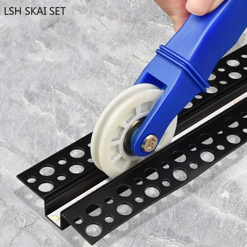 1Pc Rubber Mesh Wheel Window Install Tool Window Screen Hand Installation Repair Roller Yarn Double-Head Pressure Pulley