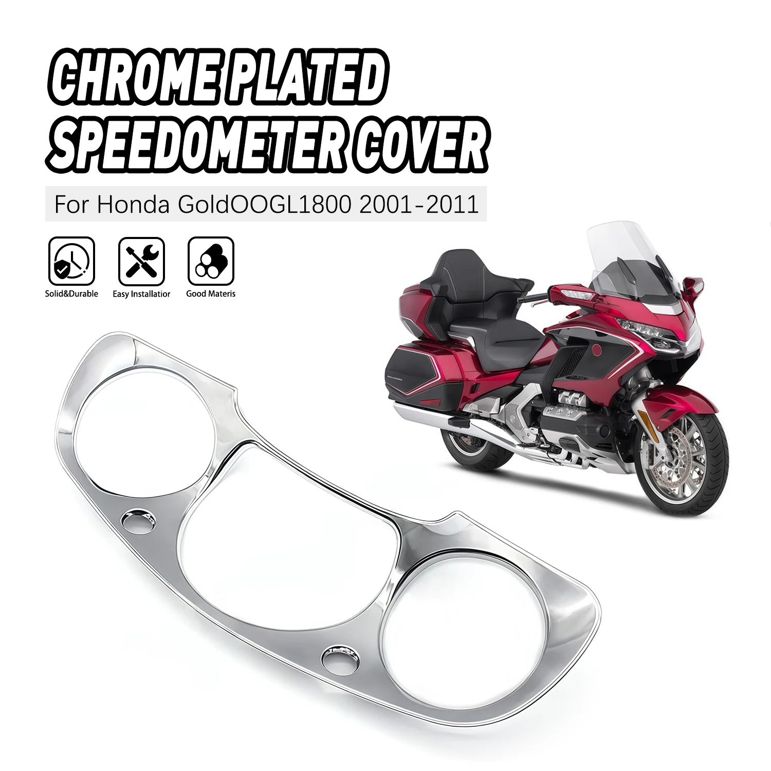 

Gold Wing GL1800 ABS Motorcycle Instrument Panel Accent Cover Decor Trim For Honda Goldwing GL 1800 2001 2002 2003 2004-2011