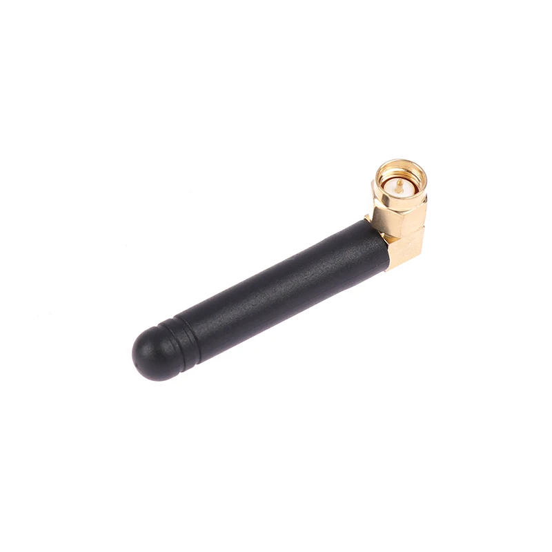 GSM Omnidirectional High Gain Rubber Rod Antenna Curved Elbow WiFi Module DTU Internal Pin 3dBI