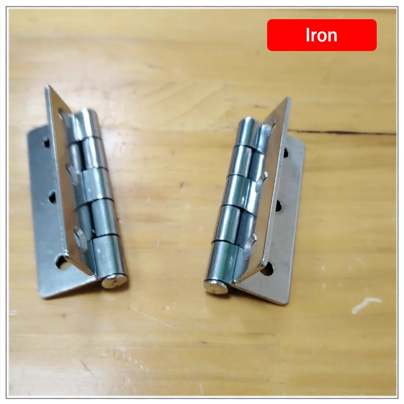 

(6 pieces)Iron Butterfly Hinges 180-Degree with Bearings for Industrial Presses Electrical Control Cabinets Swinging Arm Support