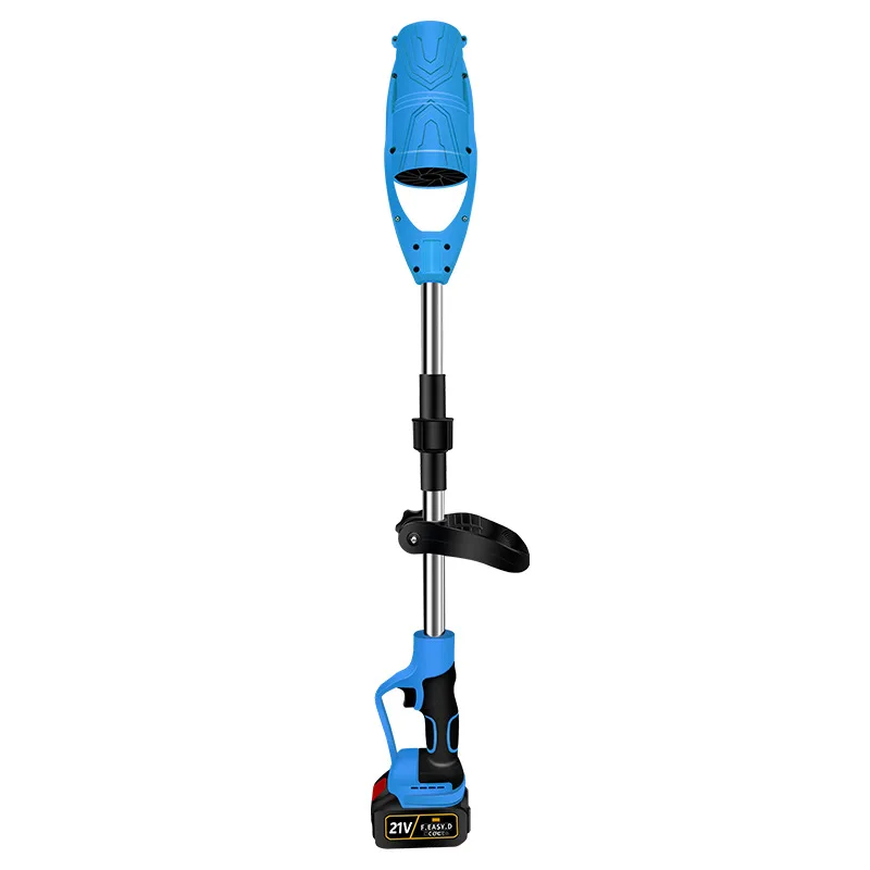 

Cordless Leaf Blower - 21V Lithium Battery, Foldable & Lightweight For Snow Leaves Debris - 650CFM High Power Garden Tool