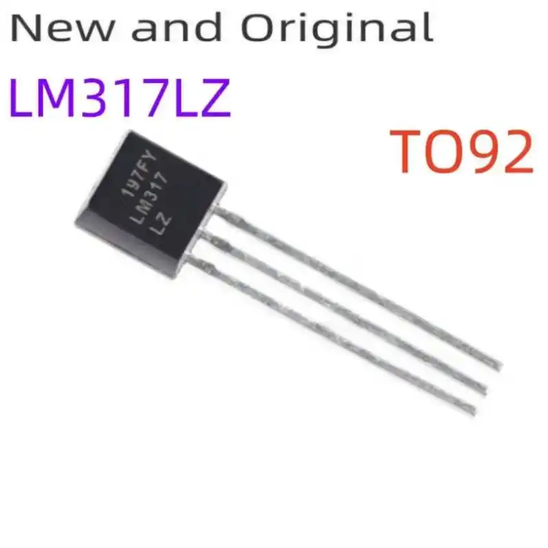 

LM317LZ TO92 1.2 TO92 37V 3-Terminal Adjustable Regulator