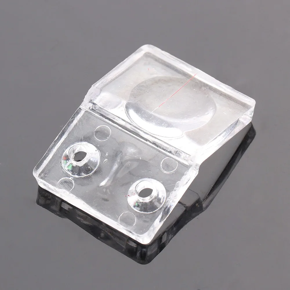 4pcs Plastic Baffle Table Saw Magnifier Dual Reading Magnifier Push Stick Design Magnifying Glass Baffle