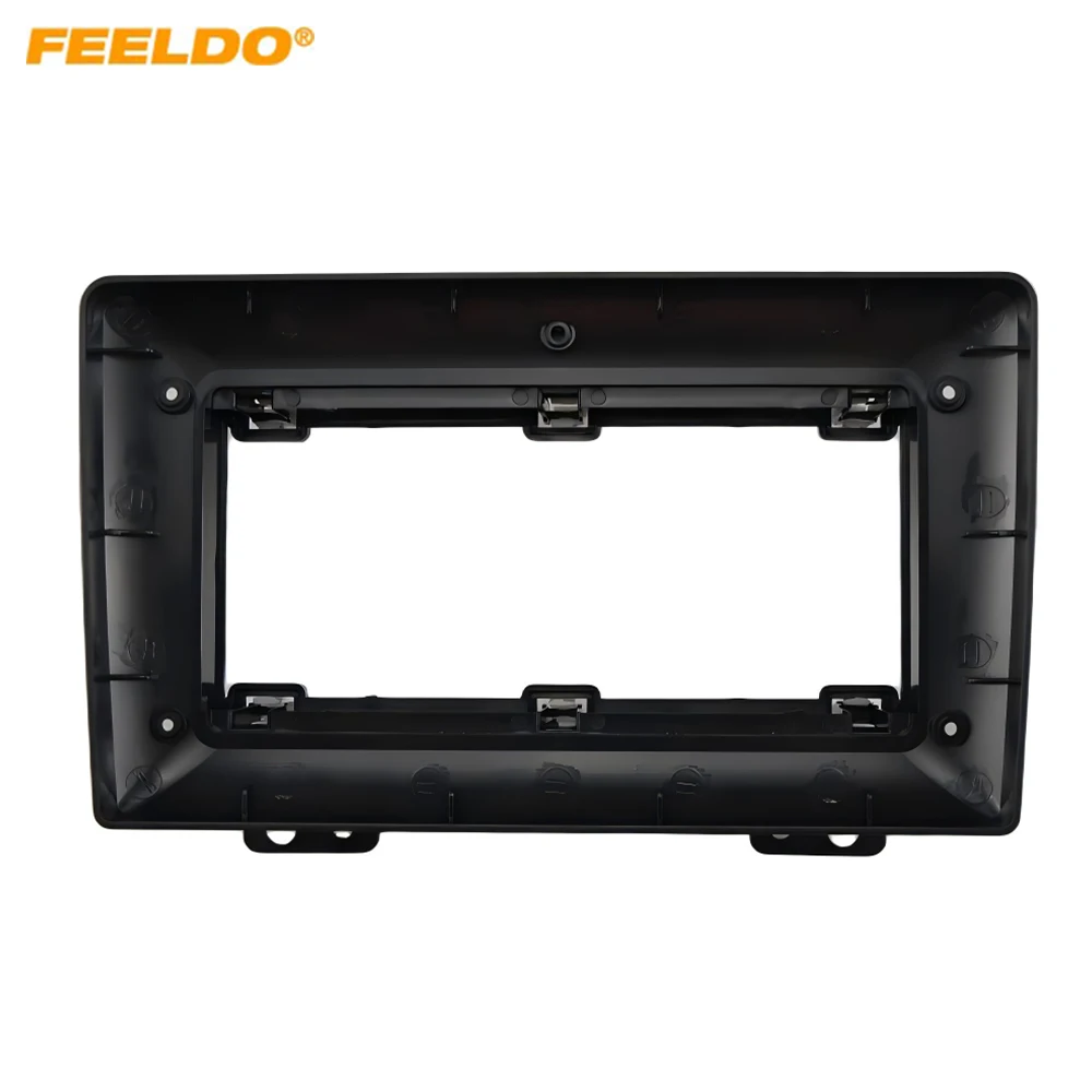 

Автомобильная аудиосистема 9 дюймов с большим экраном, комплект рамок панели приборной панели, адаптер для Ford Fiesta (02-05) рама приборной панели радиоприемника