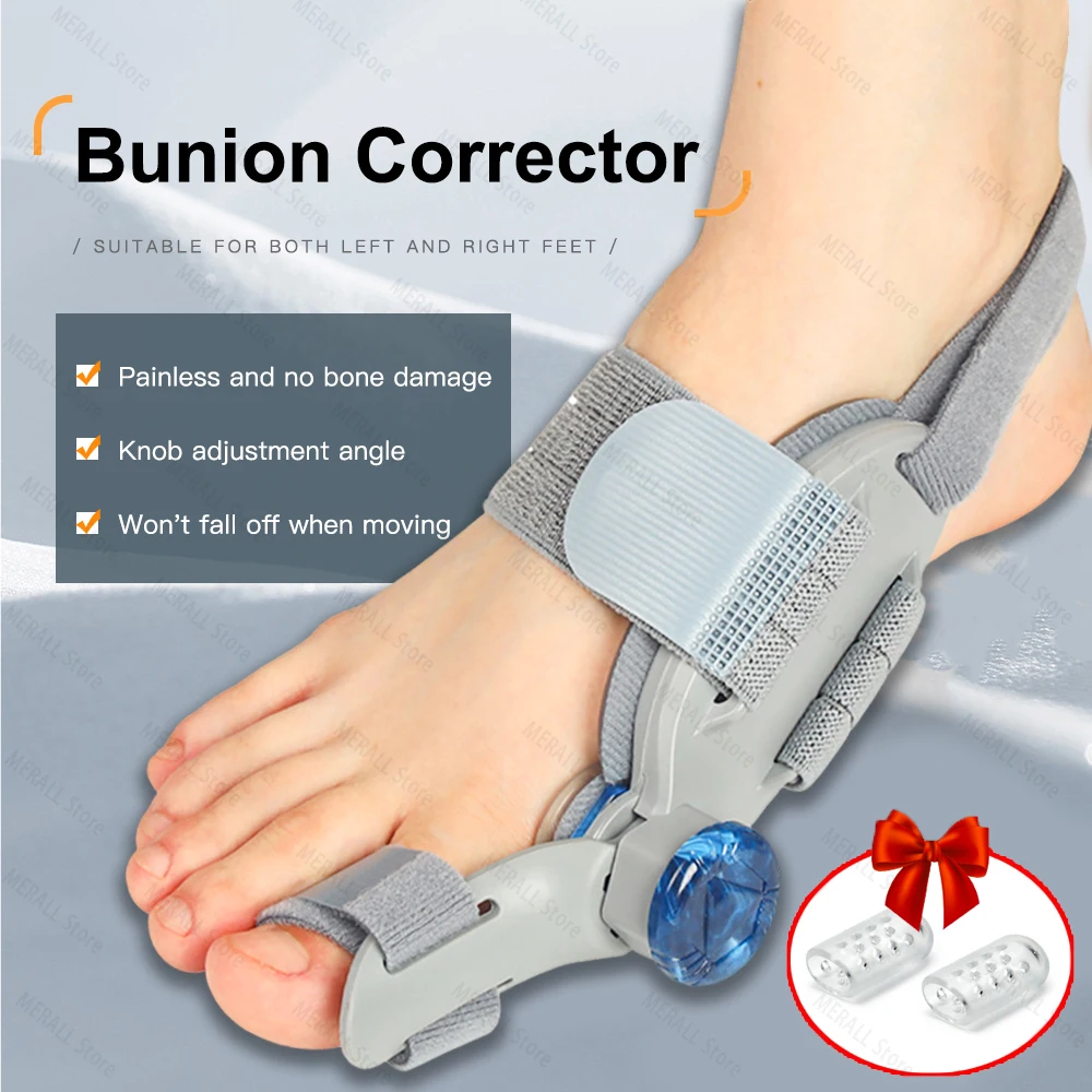 

Adjustable Hallux Valgus Big Toe Corrector Orthopedic Bunion Corrector Device Foot Pain Relief Splint Toe Orthopedic Supplies