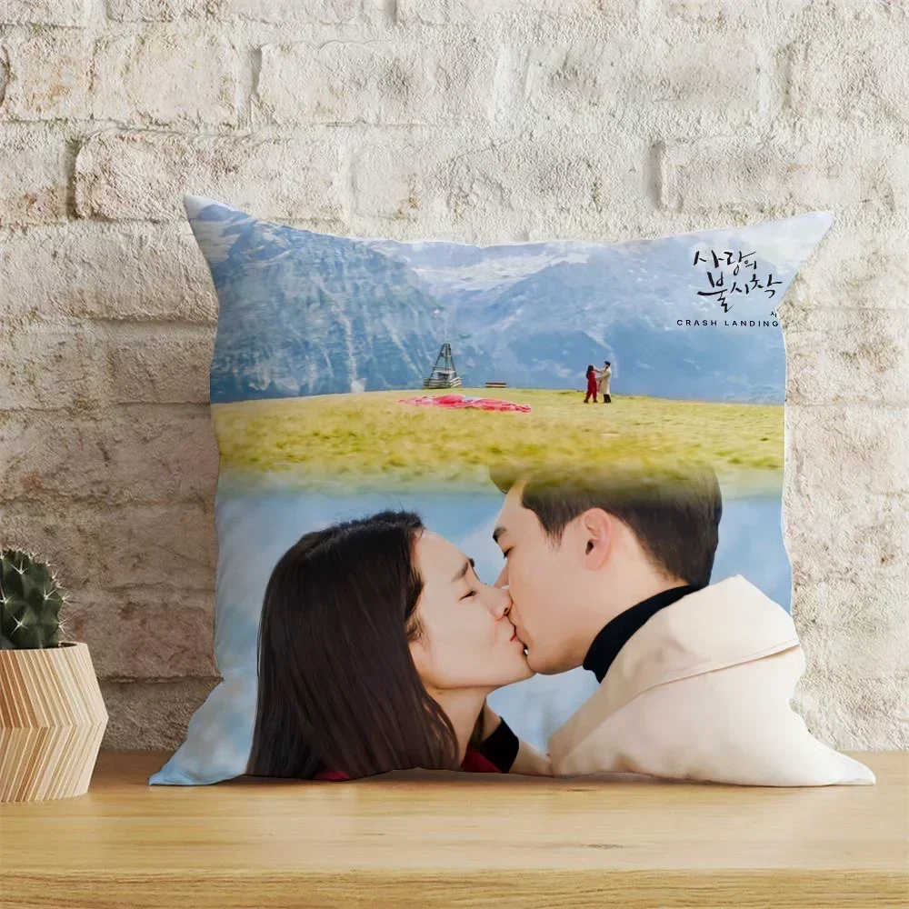 Crash Landing on You Hyun Bin Blackpink Throw Pillow Covers for Decorative Cushions Cushion Cover 45x45cm Personalized Gifts Ive