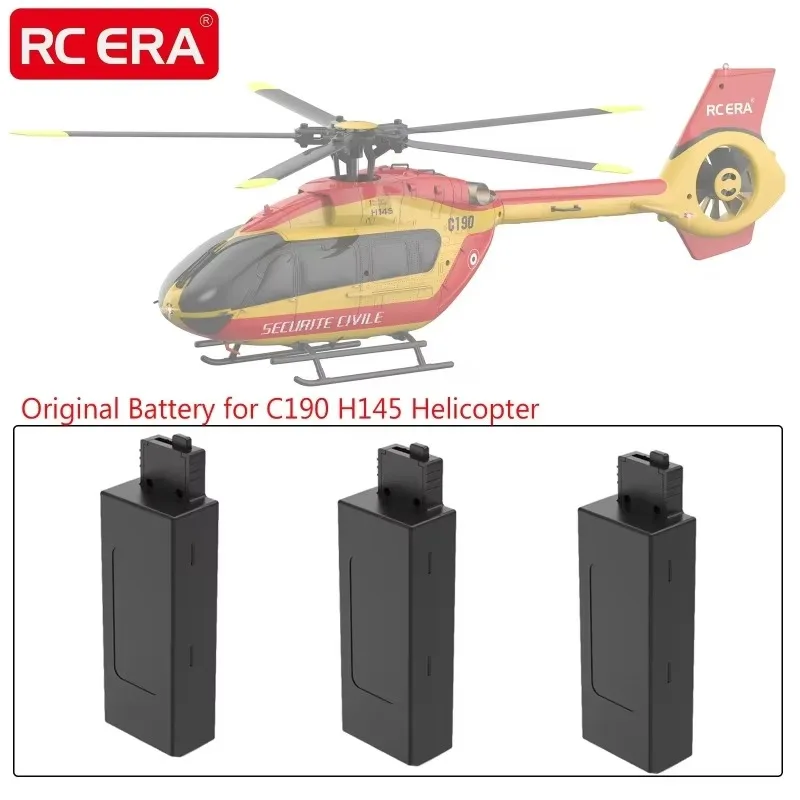 1200mAh 7.4V Battery for RC ERA C190 H145 RC Helicopter Replacement Modular LiPo Spare Accessories