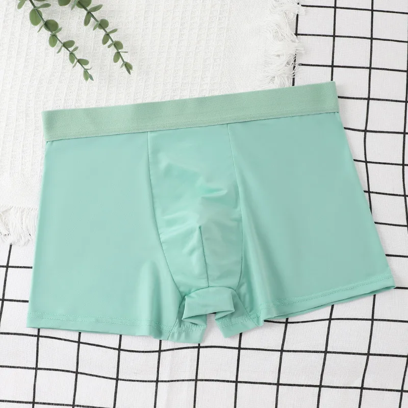 

Mens Boxer Shorts Boxers for Man Briefs Ice Silk Man Underwear Underpants Male Panties Pants Men's Underwear Sexy Homme Boxer