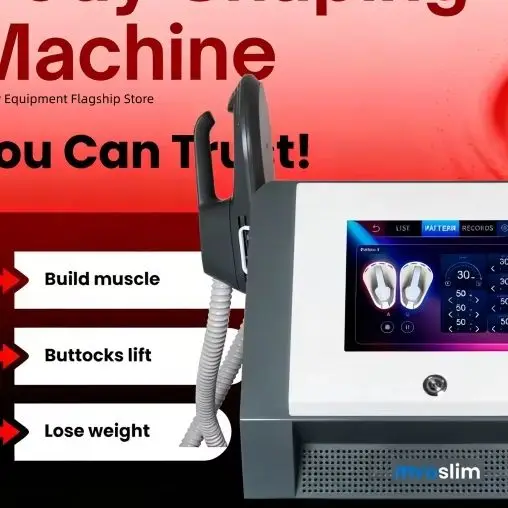 

Аппарат для коррекции фигуры Myosilm 15 Tesla NEO: неинвазивный электромиостимулятор Nova EMS для похудения и скульптурирования тела