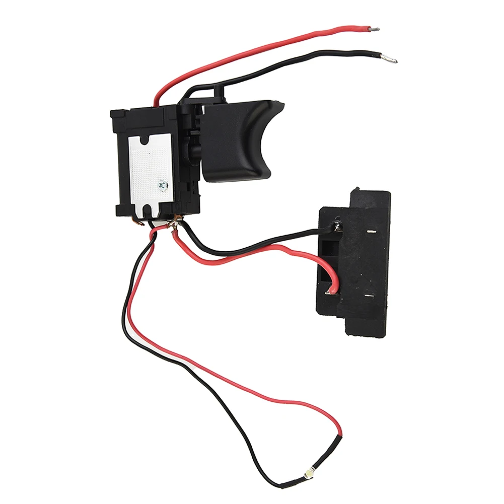 W/ Light Trigger Switch Black Cordless Lithium Battery Plastic/Metal Speed Control Trigger Switch 12A Hot Sale Protable