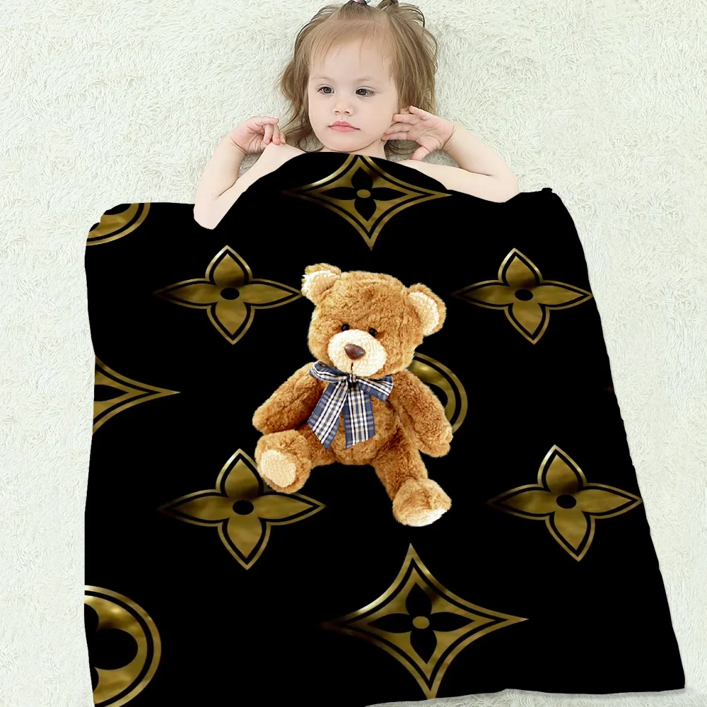 Sofa Throw Blanket Cover Baby Blankets Kids Blanket Knee Blanket Av-vuitton-s Blankets Small Winter Blanket S-louis-es Sml Downy