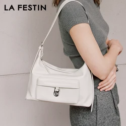 LA FESTIN Luxury Brand Bag Women's bag 2024 New Large Capacity Bags Shoulder Bags Fashion Leather Bag Crossbody Bag