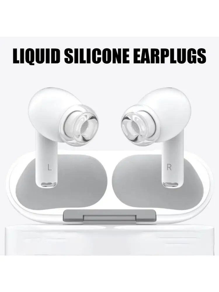  Clear Flexible Silicone Ear Tips Covers For Pods Pro3 Perfect Seal Stay Put During Workouts Washable