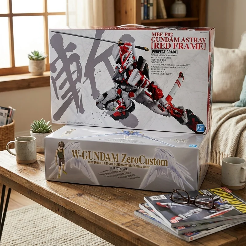 

Коллекционная модель Bandai PG 1/60 Wing Zero Kai Gundam: Эпическая фигурка меха для фанатов аниме, идеальный подарок для хобби и коллекционеров.