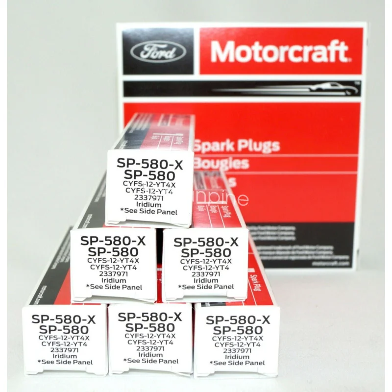 6PCS CYFS12YT4X  SP580 Genuine Iridium Spark Plug For Motorcraft SP534 SP580X CYFS12YT4X