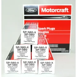 6PCS CYFS12YT4X  SP580 Genuine Iridium Spark Plug For Motorcraft SP534 SP580X CYFS12YT4X