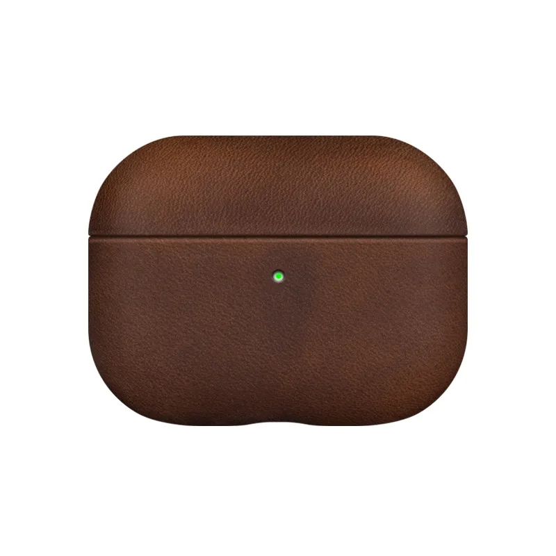 

Защитный чехол для наушников из натуральной кожи, ремешок с гравировкой для ПК, ниша, твердый чехол для наушников, кожа с шумоподавлением для Airpods