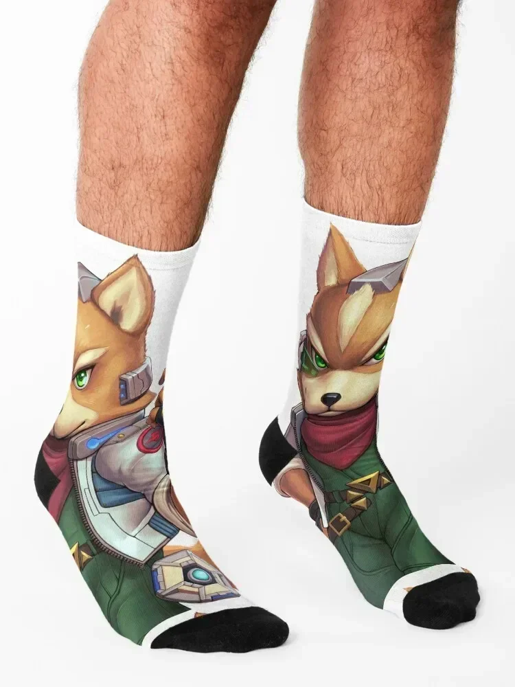 Fox (Ultimate) Calcetines moda anime divertido calcetín luxe Hombre Calcetines Mujer