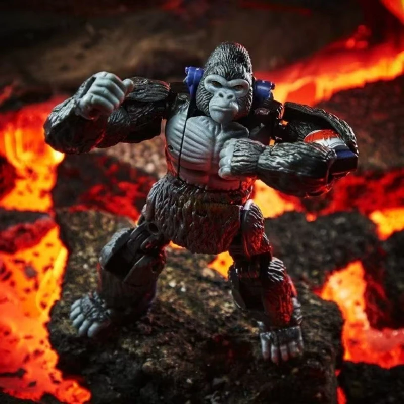 Nieuwe inventaris Transformer G1 Chimpanse Captain Geanimeerd speelgoed Garage Kit ‌ Art Toy festival cadeau anime karakter verzamelmodel