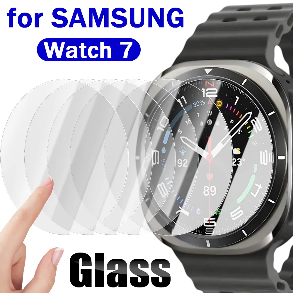 Screen Protector For Samsung Galaxy Watch Ultra 47mm Tempered Glass  Protective Film For Samsung Watch 7 40 44mm Protector Film