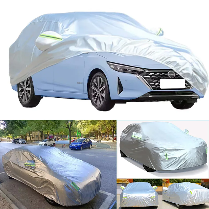 

For Nissan Sylphy Outdoor Protection Full Car Covers Snow Cover Sunshade Waterproof Dustproof Exterior Car Accessories